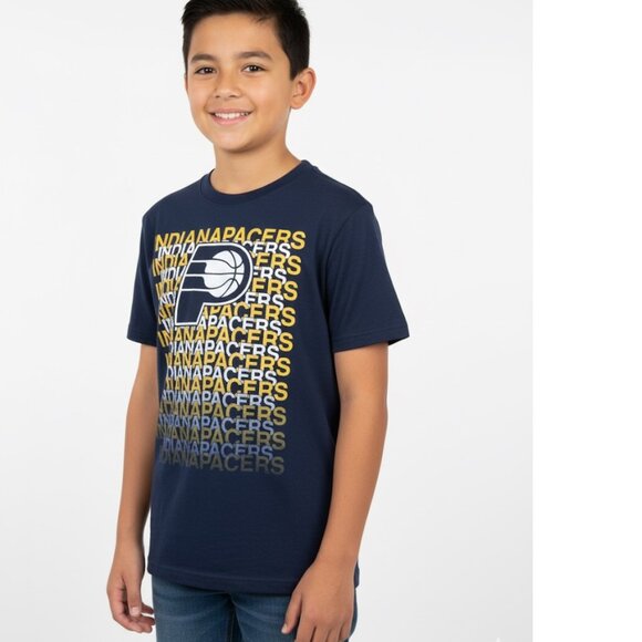Indiana Pacers Boy's Tee Shirt NWT Size 14/16 - Picture 1 of 1
